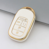 Gold TPU Car Key Cover For  Honda  Key Protect Case