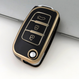 Gold TPU Car Key Cover For Geely  Key Protect Case