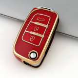 Gold TPU Car Key Cover For Geely  Key Protect Case