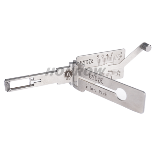 Lishi Tool BYD 汉 2 in 1 lock pick lishi style lock pick  2 in 1 tool