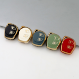 Gold TPU Car Key Cover For SUZUKI  Key Protect Case
