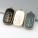 Gold TPU Car Key Cover For  Honda  Key Protect Case