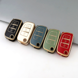 Gold TPU Car Key Cover For Geely  Key Protect Case