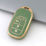 Gold TPU Car Key Cover For  Honda  Key Protect Case