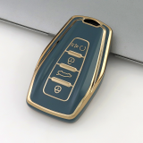 Gold TPU Car Key Cover For Geely  Key Protect Case