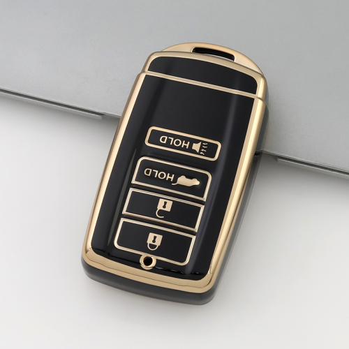 Gold TPU Car Key Cover For  Honda  Key Protect Case