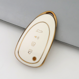 Gold TPU Car Key Cover For WEY  Key Protect Case