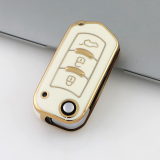 Gold TPU Car Key Cover For Trumpchi  Key Protect Case