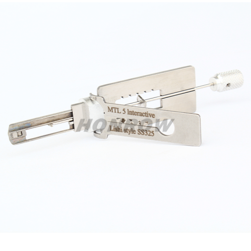 Lishi Tool MTL 5 Interactive SS325  2 in 1 lock pick lishi style lock pick  2 in 1 tool