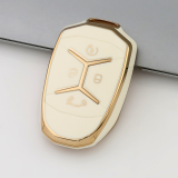 Gold TPU Car Key Cover For LYNK&CO  Key Protect Case