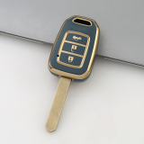 Gold TPU Car Key Cover For  Honda  Key Protect Case