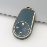 Gold TPU Car Key Cover For Roewe  Key Protect Case