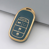 Gold TPU Car Key Cover For  Honda  Key Protect Case