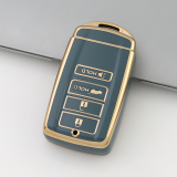 Gold TPU Car Key Cover For  Honda  Key Protect Case