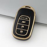 Gold TPU Car Key Cover For  Honda  Key Protect Case