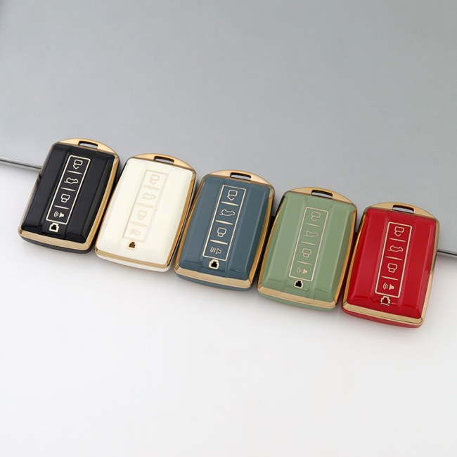 Gold TPU Car Key Cover For  GWM  Key Protect Case