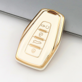 Gold TPU Car Key Cover For Geely  Key Protect Case