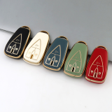 Gold TPU Car Key Cover For  Changan  Key Protect Case