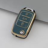 Gold TPU Car Key Cover For  Changan  Key Protect Case
