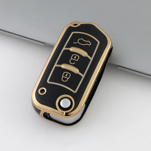 Gold TPU Car Key Cover For Trumpchi  Key Protect Case