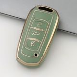 Gold TPU Car Key Cover For Geely  Key Protect Case