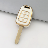 Gold TPU Car Key Cover For  Honda  Key Protect Case