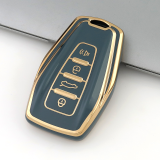Gold TPU Car Key Cover For Geely  Key Protect Case