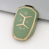 Gold TPU Car Key Cover For LYNK&CO  Key Protect Case