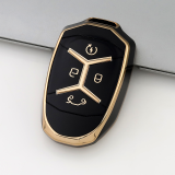 Gold TPU Car Key Cover For LYNK&CO  Key Protect Case