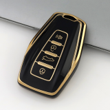 Gold TPU Car Key Cover For Geely  Key Protect Case