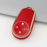 Gold TPU Car Key Cover For Roewe  Key Protect Case