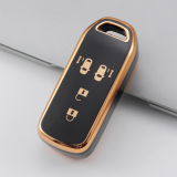 Gold TPU Car Key Cover For  Honda  Key Protect Case