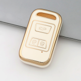 Gold TPU Car Key Cover For Chery  Key Protect Case