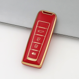 Gold TPU Car Key Cover For WEY  Key Protect Case