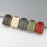 Gold TPU Car Key Cover For  Honda  Key Protect Case