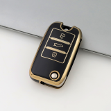Gold TPU Car Key Cover For Roewe  Key Protect Case