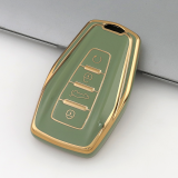 Gold TPU Car Key Cover For Geely  Key Protect Case