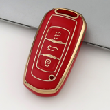 Gold TPU Car Key Cover For Geely  Key Protect Case