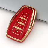 Gold TPU Car Key Cover For Geely  Key Protect Case