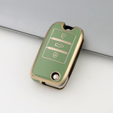 Gold TPU Car Key Cover For Roewe  Key Protect Case