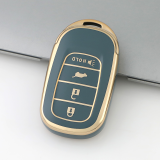 Gold TPU Car Key Cover For  Honda  Key Protect Case