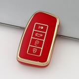 Gold TPU Car Key Cover For Lexus  Key Protect Case