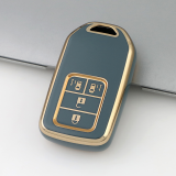 Gold TPU Car Key Cover For  Honda  Key Protect Case