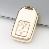 Gold TPU Car Key Cover For  Honda  Key Protect Case