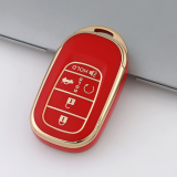 Gold TPU Car Key Cover For  Honda  Key Protect Case