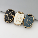 Gold TPU Car Key Cover For  Honda  Key Protect Case