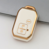 Gold TPU Car Key Cover For SUZUKI  Key Protect Case