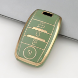 Gold TPU Car Key Cover For  Kia  Key Protect Case