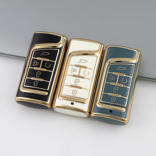 Gold TPU Car Key Cover For Trumpchi  Key Protect Case