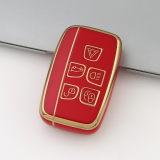 Gold TPU Car Key Cover For Landrover  Key Protect Case